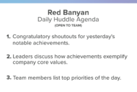 3 Daily Huddle Templates To Keep Conference Calls Short Pertaining To Awesome Daily Huddle Agenda Template
