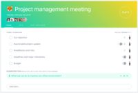 5 Things To Add To Your Project Management Meeting Agenda With Regard To Project Management Meeting Agenda Template