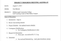 Construction Meeting Agenda Template 8 Free Word Pdf Throughout Pre Construction Meeting Agenda Template