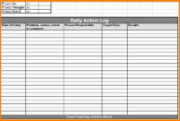 Daily Activity Log Template Excel Best Of Daily Log Sheet With Project Manager Daily Log Template