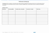 Employee Performance Log Template Elegant Printable Call Log Pertaining To Awesome Employee Performance Log Template