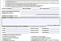 Free 13 Security Incident Report Examples Templates With Regard To Security Incident Log Template