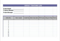 Free 6 Sample Issue Tracking Templates In Pdf Excel For Issues Tracking Log Template