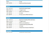 Free 7 Sample Event Agenda Templates In Pdf Ms Word For Best Off Site Meeting Agenda Template