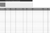 Free Issue Tracking Template For Excel Brighthub Project With Printable Issues Tracking Log Template