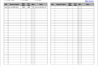 Free Mileage Tracking Log And Mileage Reimbursement Form In Free Mileage Log For Taxes Template
