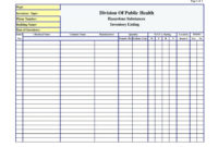 Medication Spreadsheet Of Inventory Google Spreadshee Throughout Best Medication Inventory Log Template
