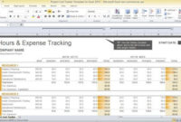 Project Cost Tracker Template For Excel 2013 Inside Cost Tracking Template