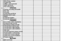 Residential Construction Schedule Template Best Of Within New Construction Cost Breakdown Template