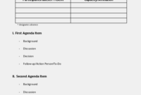 Templates Style Accessible Apache Openoffice Wiki Throughout Printable Template For Meeting Agenda And Minutes