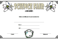 10 Amazing Science Fair Winner Certificate Template Ideas Intended For Quality Science Award Certificate Templates