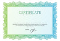 10 Blank Certificate Template Psd Word Eps And Indesign Inside Free Indesign Certificate Template