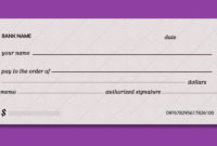 10 Blank Check Template Free Psd Template Business Psd Throughout Blank Business Check Template