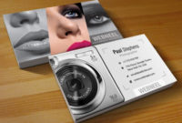 10 Business Card Design Templates For Photographers For Photography Business Card Templates Free Download