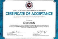10 Certificate Of Acceptance Templates Free Printable In Awesome Certificate Template Size