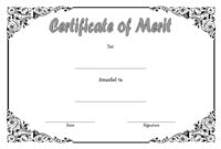 10 Certificate Of Merit Templates Editable Free Download Throughout Free Music Certificate Template For Word Free 12 Ideas