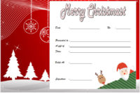 10 Christmas Gift Templates Free Typable Throughout Christmas Gift Templates Free Typable