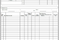 10 Expense Claim Form Template Sampletemplatess Within Medical Expense Log Template