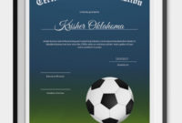 10 Football Certificate Templates Free Word Pdf Inside Free Player Of The Day Certificate Template Free