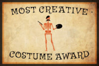 10 Free Costume Award Certificates Printables Regarding Best Costume Certificate Printable Free 9 Awards