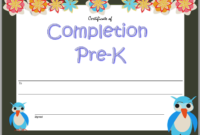 10 Free Editable Pre K Graduation Certificates Word Pdf Inside Awesome Preschool Graduation Certificate Template Free