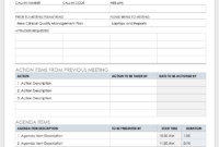 10 Free Meeting Agenda Templates For Microsoft Word With Regard To How To Create A Meeting Agenda Template