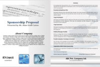10 Free Sponsorship Proposal Templates In Ms Word Templates Regarding Corporate Sponsorship Proposal Template