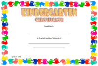 10 Kindergarten Graduation Certificates To Print Free For Printable Printable Kindergarten Diploma Certificate