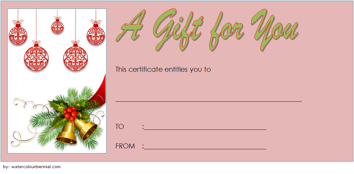 10 Merry Christmas Gift Certificate Template Free Ideas Inside Merry Christmas Gift Certificate Templates