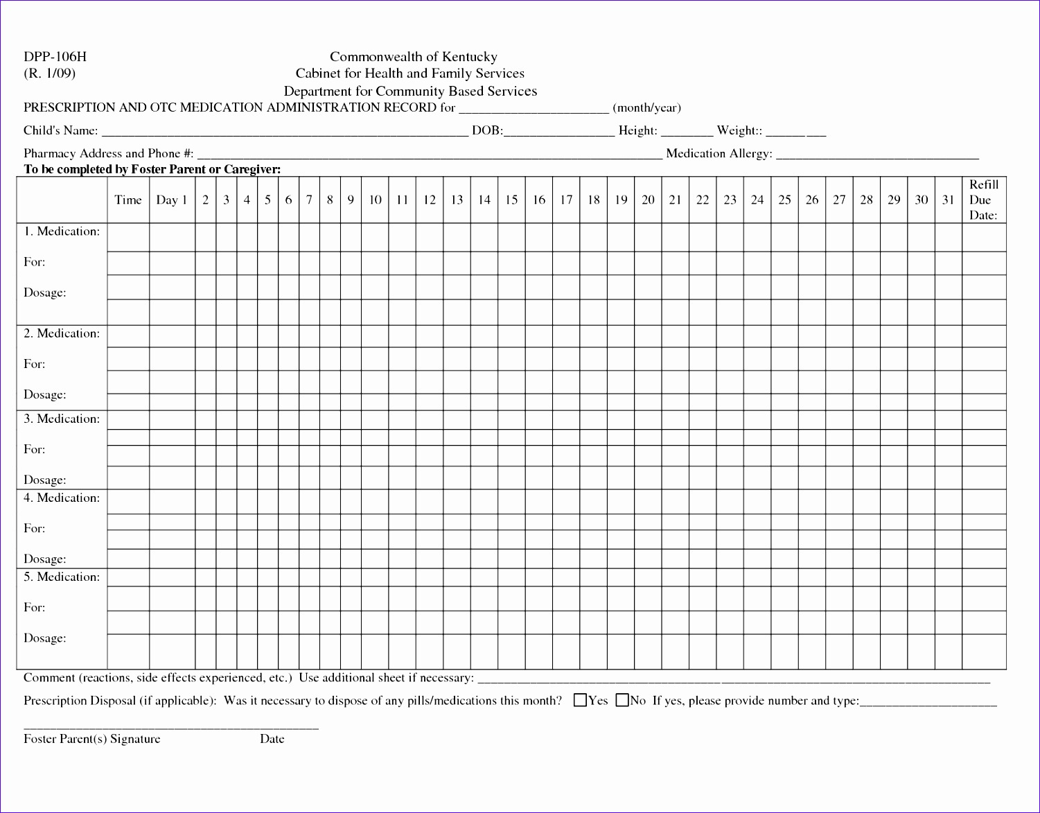 10 Ms Excel Patient Medication Log Template Excel Within Medication Inventory Log Template