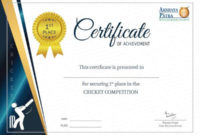 10 Sample Achievement Certificate Templates Free Within Certificate Of Accomplishment Template Free