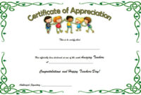 10 Teacher Appreciation Certificate Templates Ideas Regarding Lifeway Vbs Certificate Template