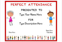 11 Attendance Certificate Template Free Download Inside Perfect Attendance Certificate Template Free