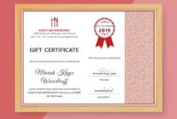 11 Restaurant Gift Certificate Templates Illustrator Regarding Restaurant Gift Certificates Printable