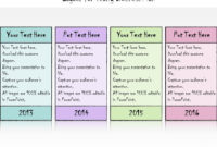1113 Business Ppt Diagram Layout For Yearly Business Plan With One Year Business Plan Template