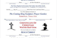 12 Baptism Certificate Templates Free Printable Word Intended For Best Baptism Certificate Template Word