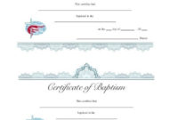 12 Baptism Certificate Templates Free Printable Word Within Baptism Certificate Template Download