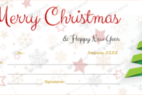 12 Beautiful Christmas Gift Certificate Templates For Word Within Amazing Travel Gift Certificate Editable