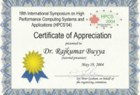 12 Newer Appreciation Certificates Certificate Templates For Best Editable Certificate Of Appreciation Templates