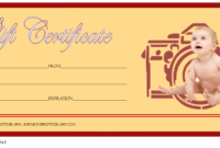13 Photography Session Gift Certificate Templates Free With Printable Photography Session Gift Certificate