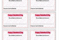 14 Free Valentine Gift Certificate Templates Templates Bash Throughout Valentine Gift Certificate Template