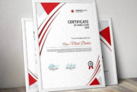 14 Training Completion Certificate Designs Templates With Tattoo Certificates Top 7 Cool Free Templates