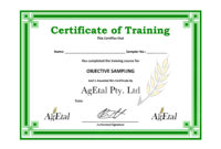 1415 Certificate Samples In Word Southbeachcafesf In Training Course Certificate Templates
