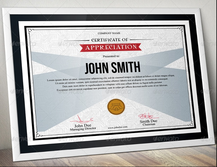 15 Certificate Of Appreciation Template Psd Ai Pdf And Throughout Best Editable Certificate Of Appreciation Templates