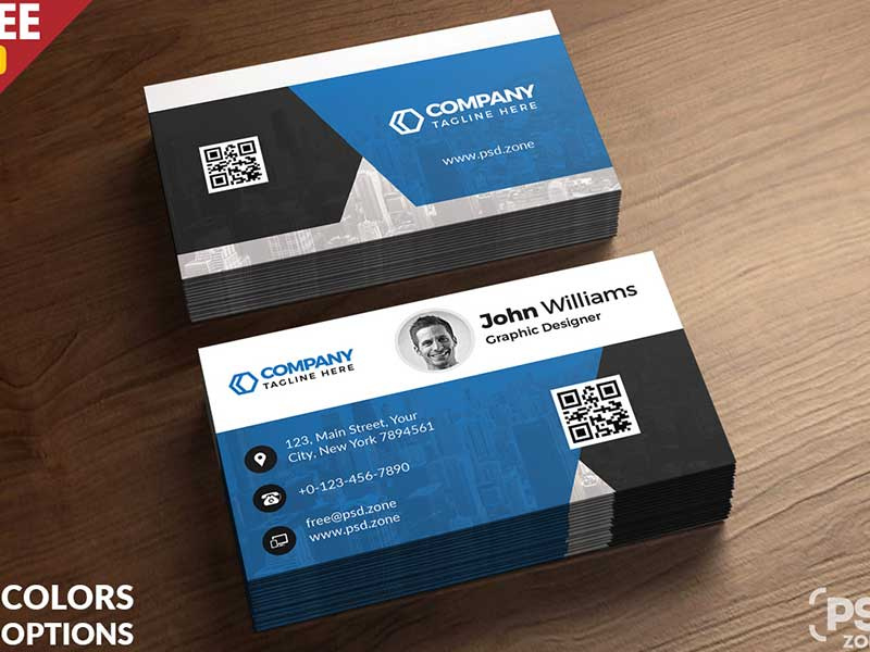 15 Free Printable Business Card Templates Psd 2018 Pertaining To Plain Business Card Template Microsoft Word