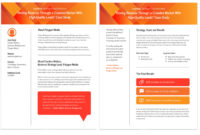 15 Professional Case Study Examples Design Tips With Regard To Business Case One Page Template