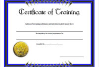 15 Training Certificate Templates Free Download Designyep In Printable Free Training Completion Certificate Templates