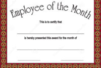 17 Employee Award Icon Images Employee Of The Month For Best Employee Of The Month Certificate Template