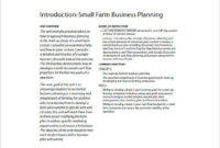 19 Farm Business Plan Templates Word Pdf Excel With Regard To Agriculture Business Plan Template Free