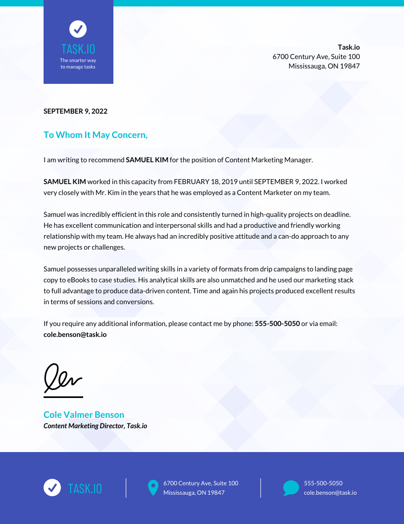 20 Business Letter Templates Venngage Intended For Business Reference Template Word